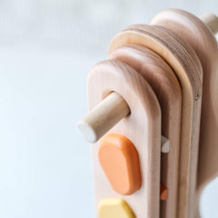 Egyensúlyozó pálya tartó oszlop