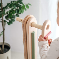 Egyensúlyozó pálya tartó oszlop