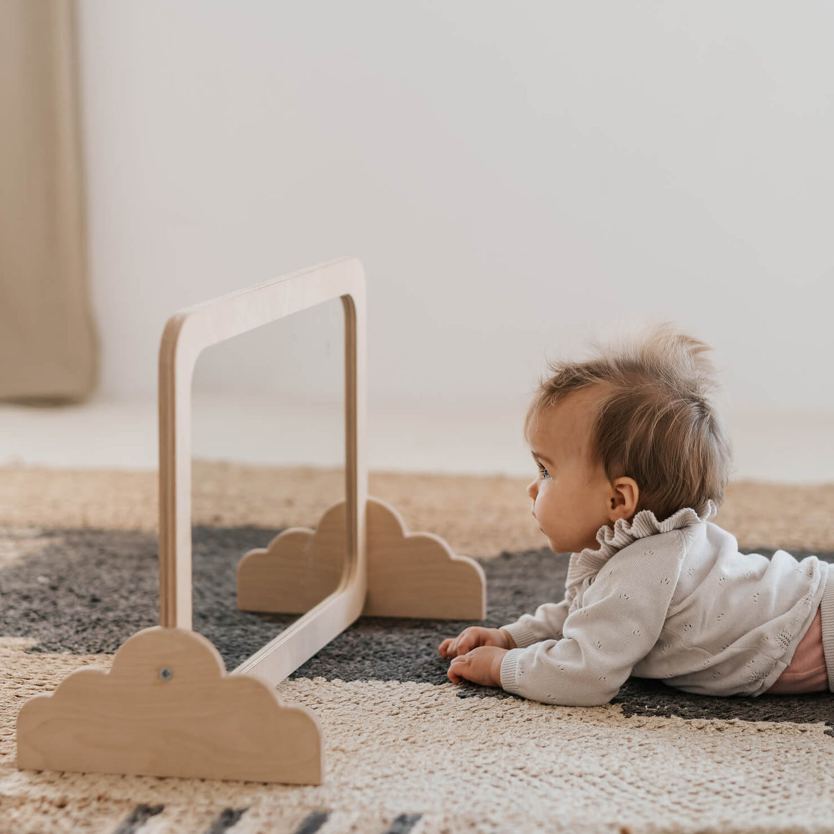 Montessori baba tükör törhetetlen